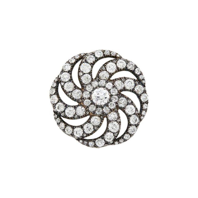 Diamond Pendant-Brooch