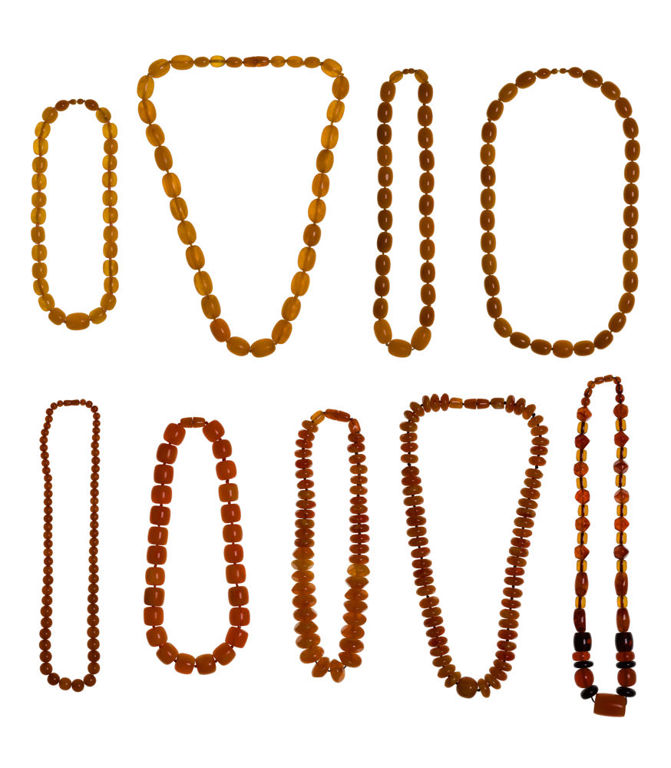 Amber Necklace Set