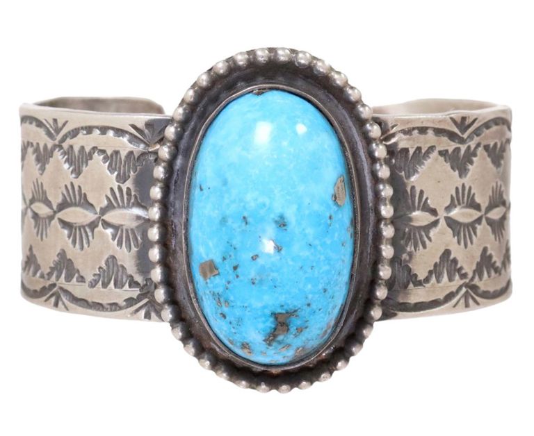 Sterling Silver Turquoise Cuff Bracelet
