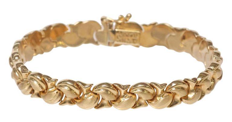 14k Yellow Gold Link Bracelet