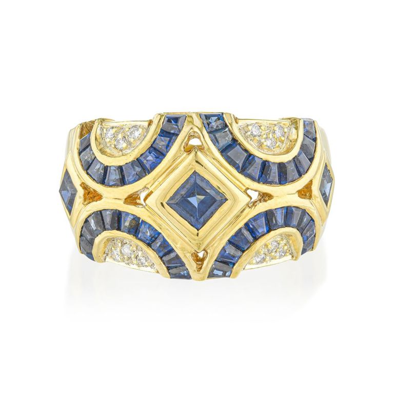 Sapphire and Diamond Wide Band