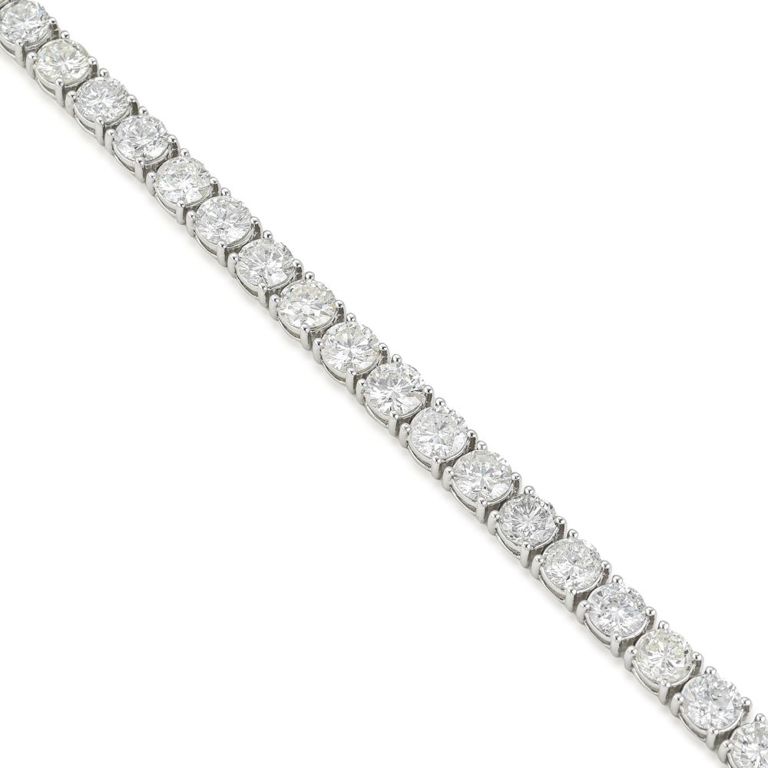 Platinum Diamond Tennis Bracelet