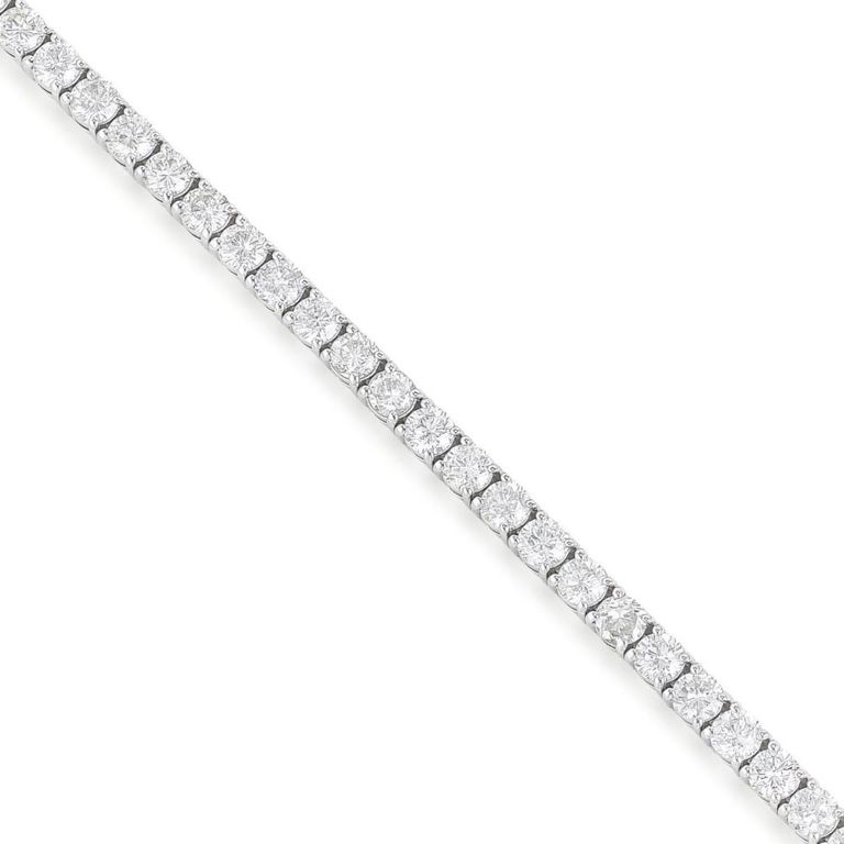 14k Gold Diamond Line Bracelet