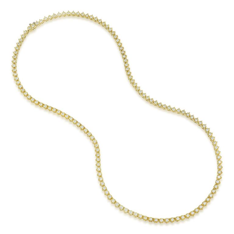 Diamond Line Necklace