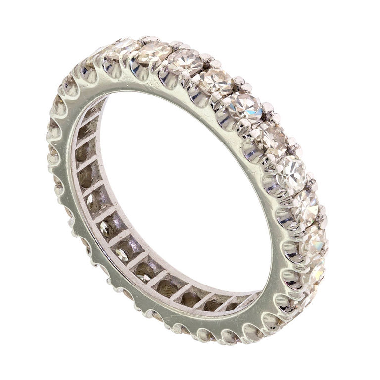 Platinum Diamond Eternity Ring