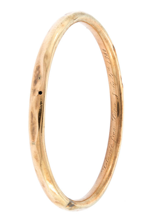 14k Gold Bangle Bracelet