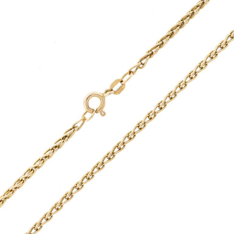 14k Gold Wheat Chain