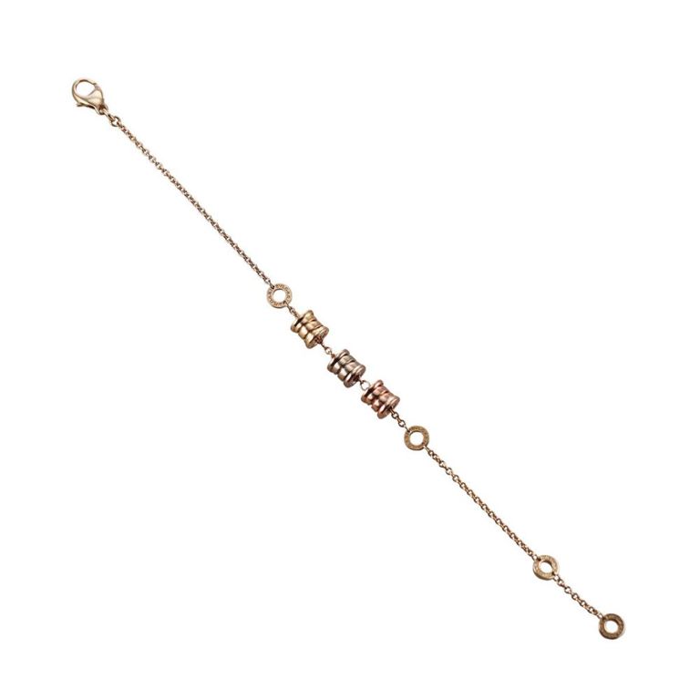 18k Tri Color Gold Bracelet