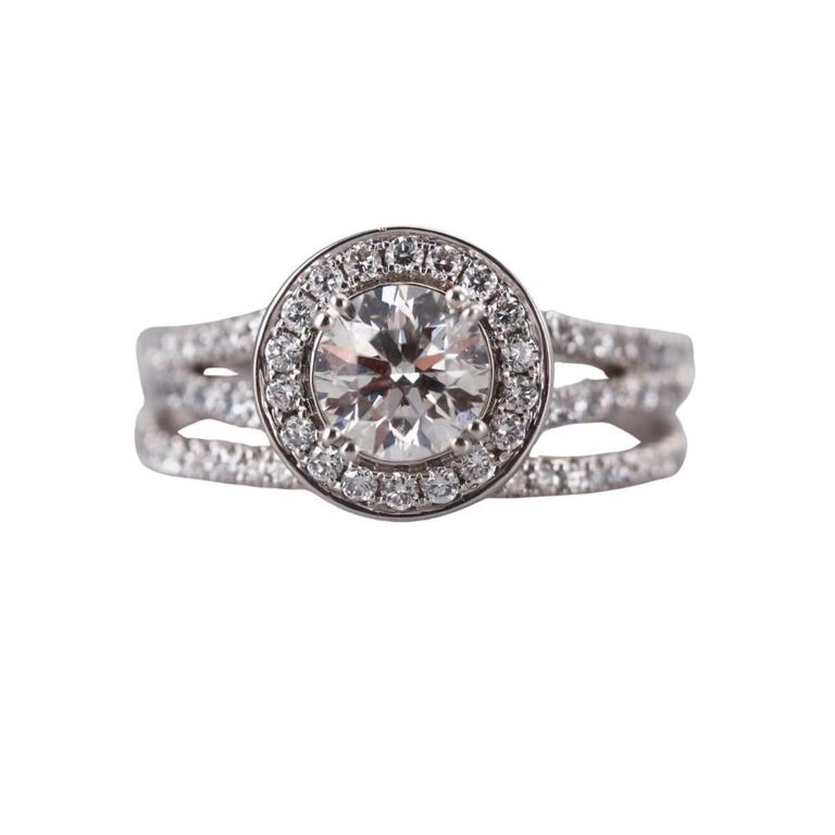 14k Gold Diamond Ring Set