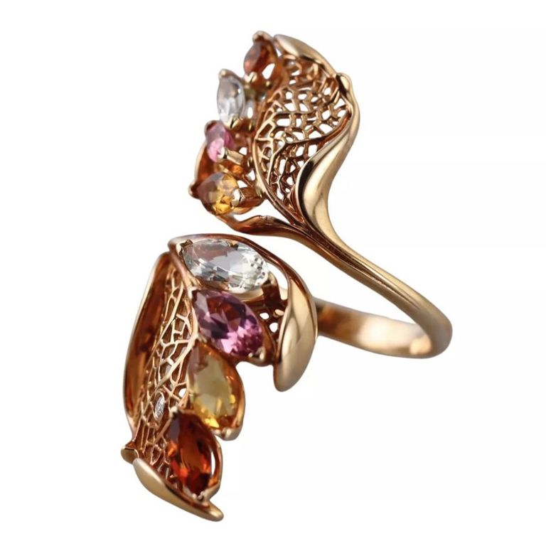18k Yellow Gold Diamond Ring