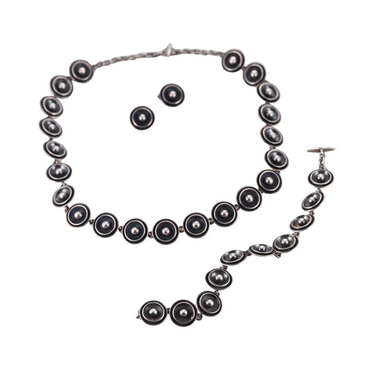 Silver Jewelry Set