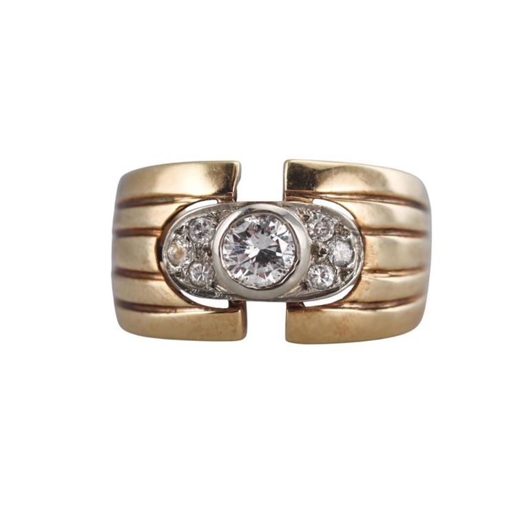 14k Gold Diamond Ring