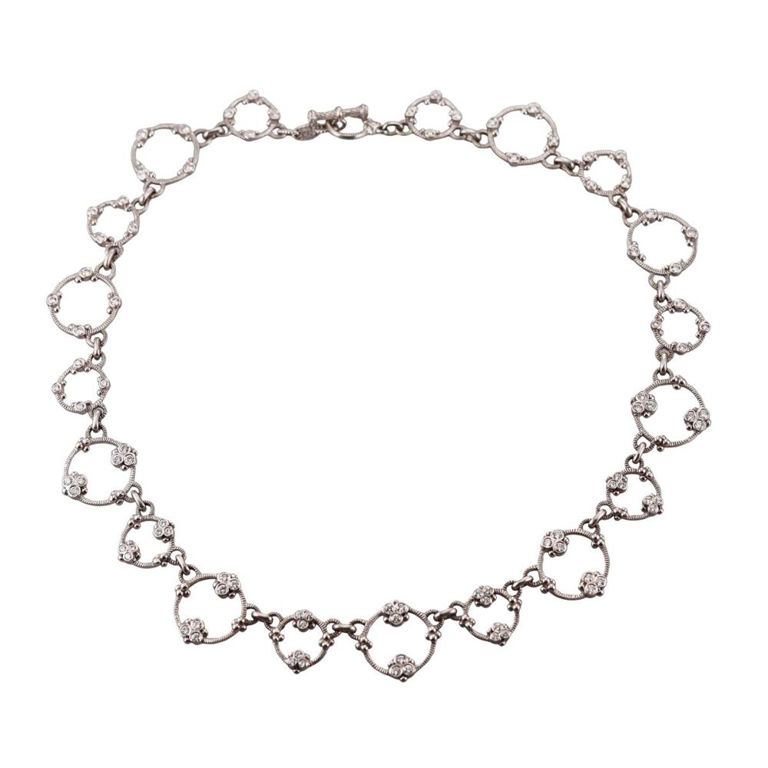 18k Gold Diamond Necklace