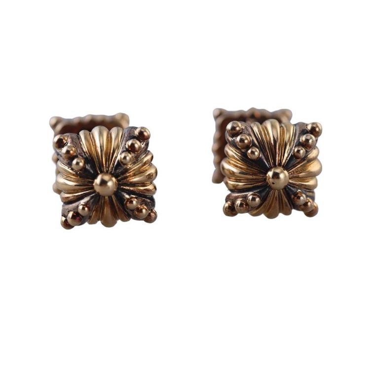 18k Yellow Gold Cufflinks