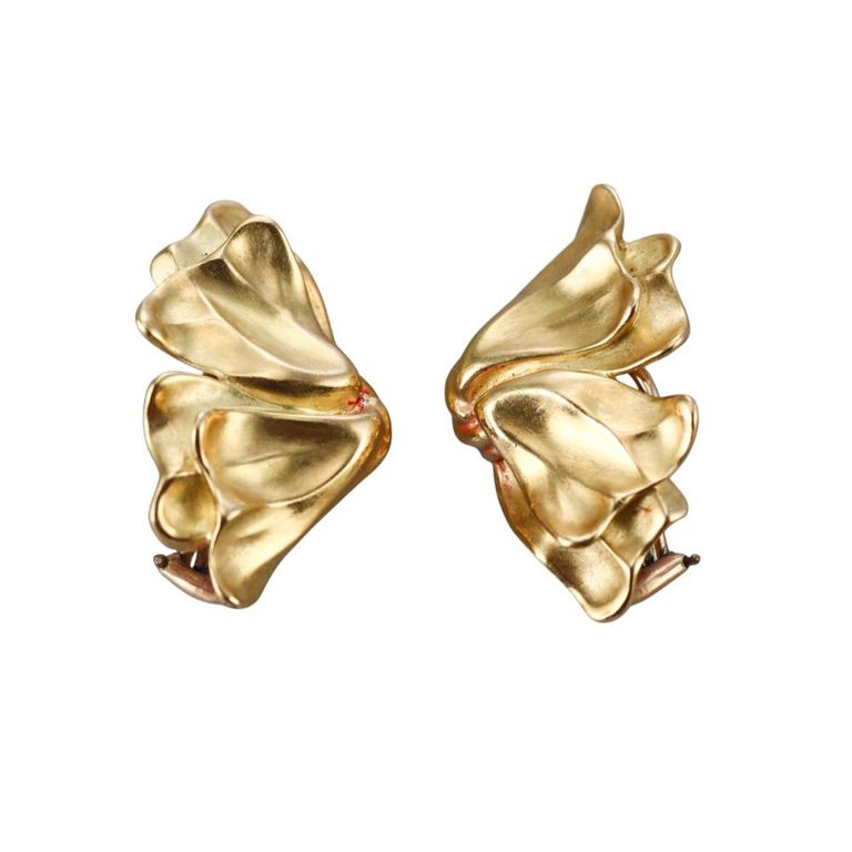 Pair of 18k Gold Earrings