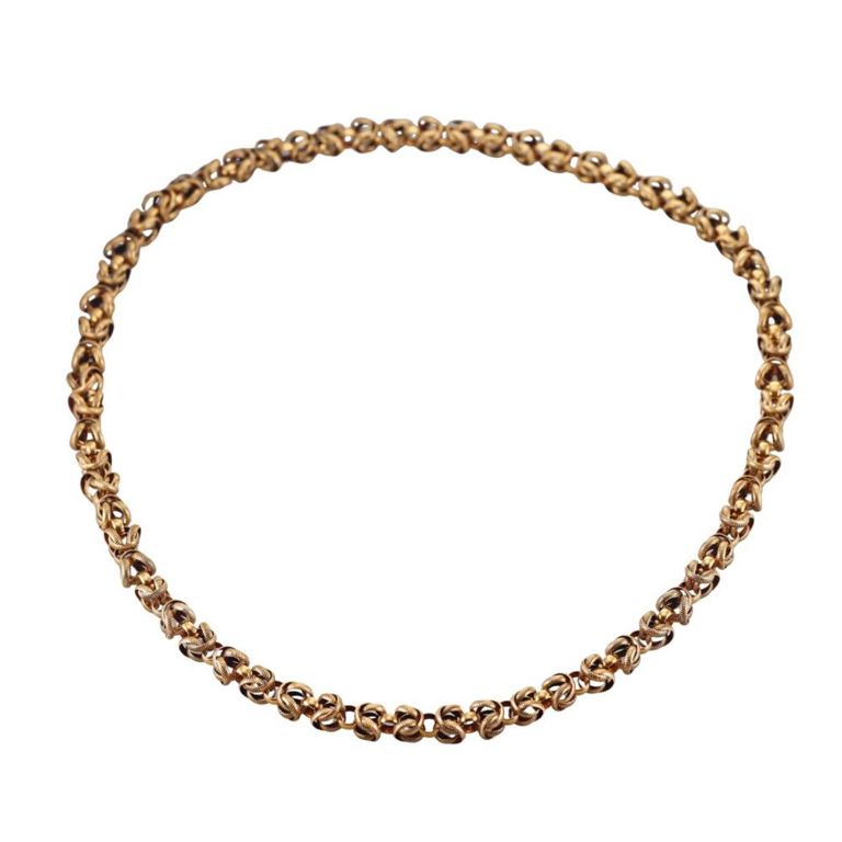 Antique 14k Gold Chain Necklace