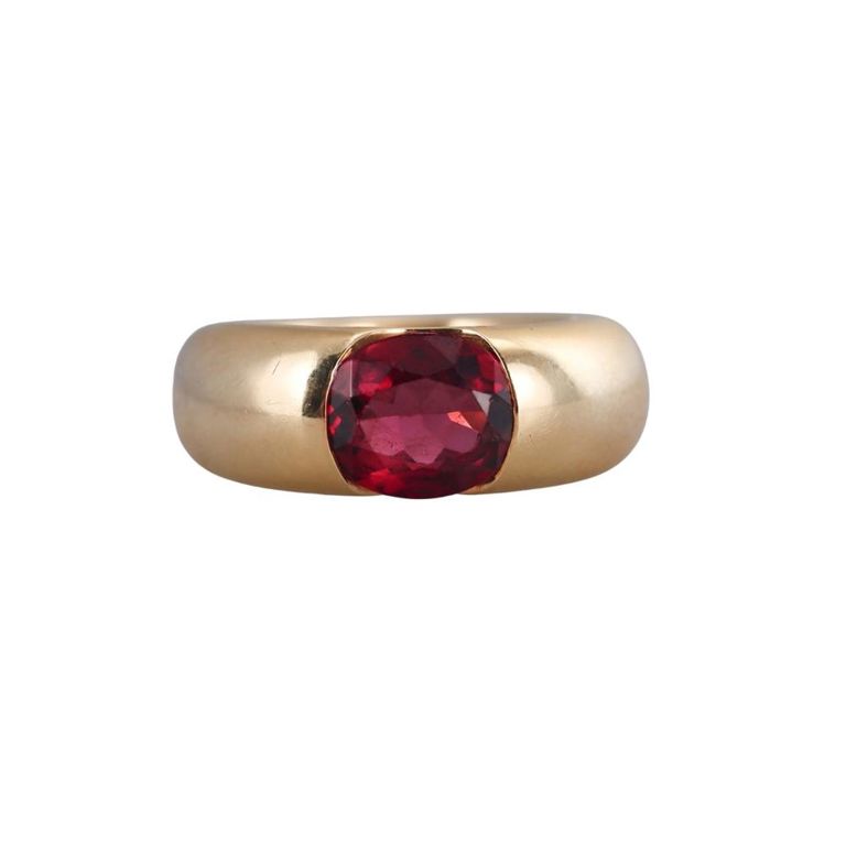 18k Yellow Gold Tourmaline Ring