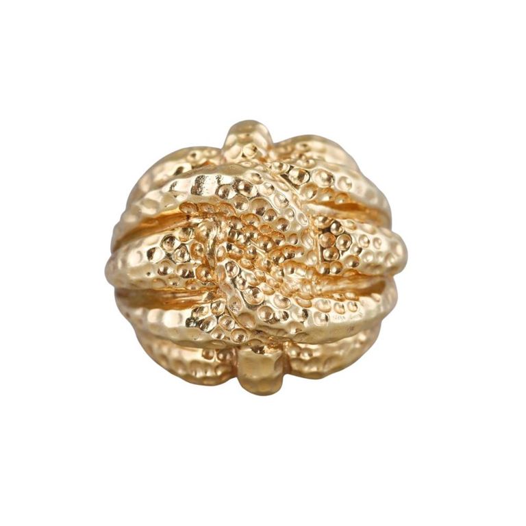 18k Gold Dome Ring