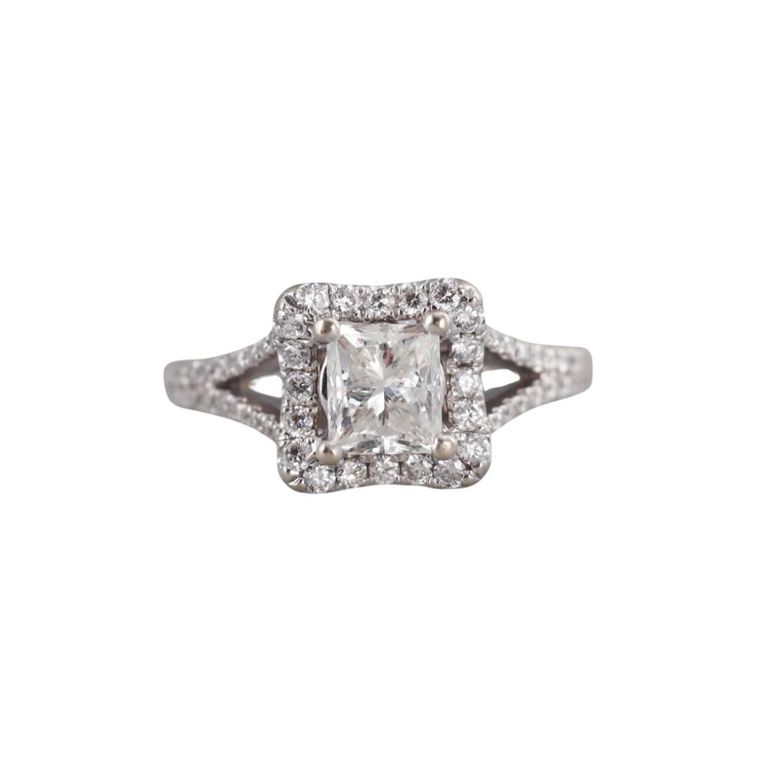 14k Gold Diamond Engagement Ring