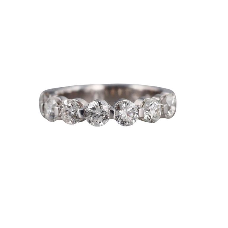 14k Gold Diamond Wedding Band Ring
