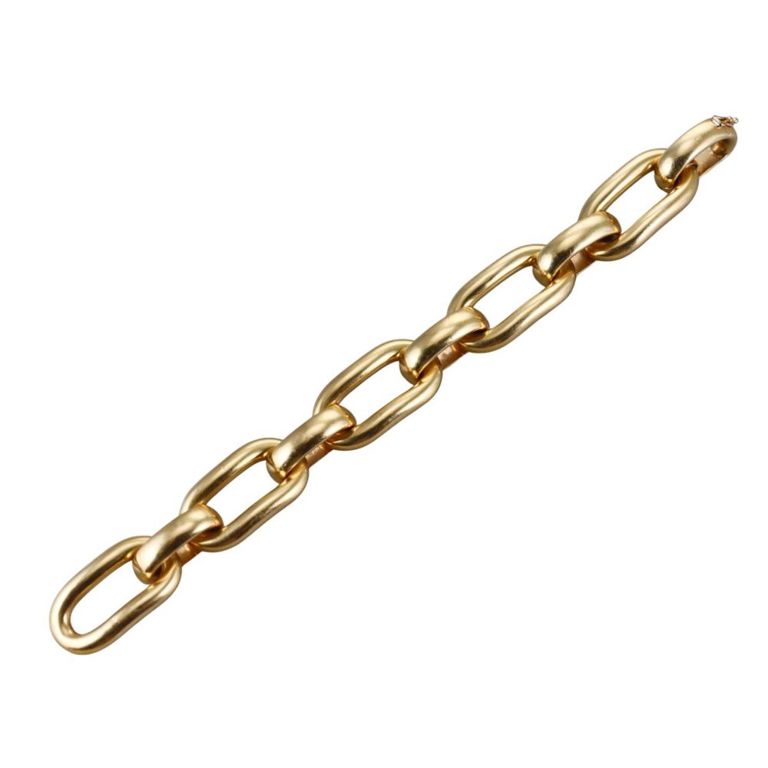 18k Gold Link Bracelet