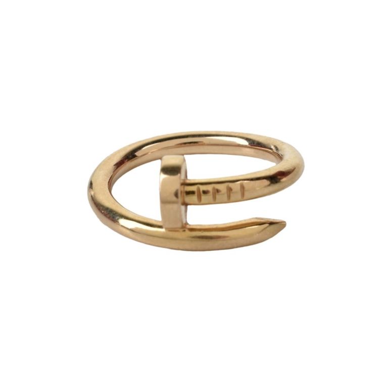 18k Rose Gold Nail Ring