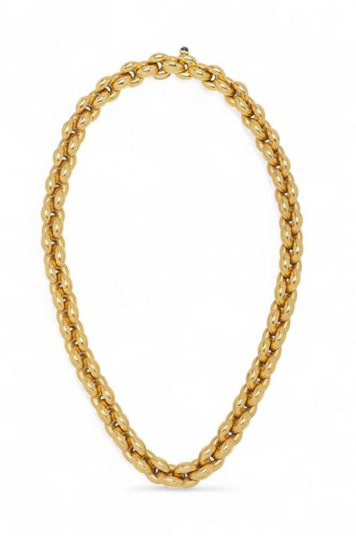 18k Yellow Gold Link Chain Necklace