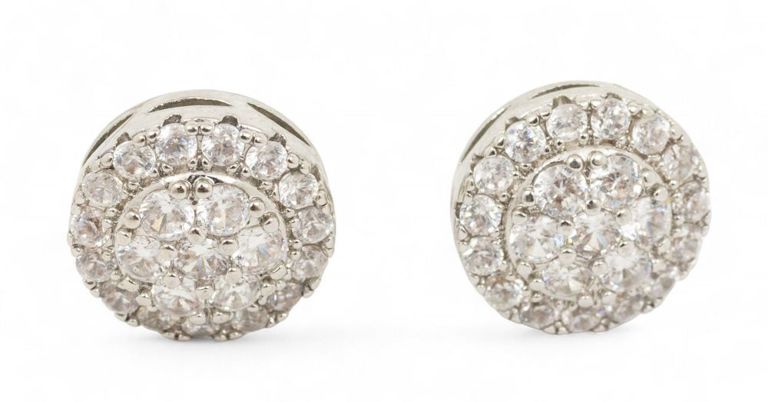 Gold Diamond Earrings