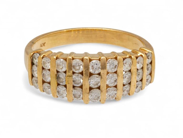 14k Gold Diamond Ring