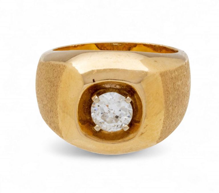 14k Gold Diamond Ring