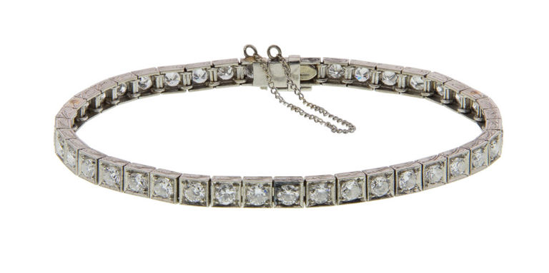 Platinum Diamond Bracelet