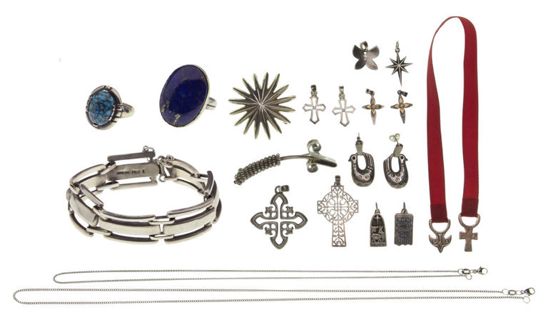 Set of Sterling Silver Jewelry