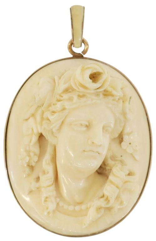 Victorian Cameo Pendant