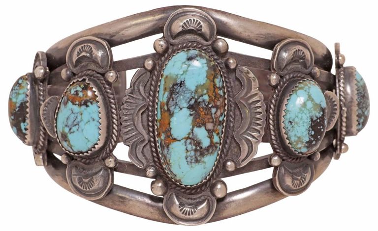 Sterling Silver Turquoise Cuff Bracelet