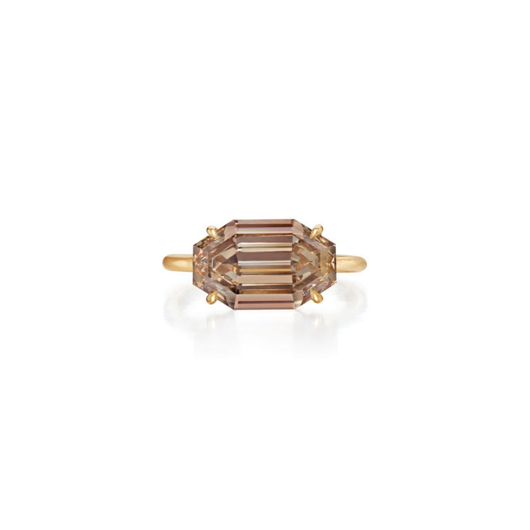 18k Yellow Gold Diamond Ring