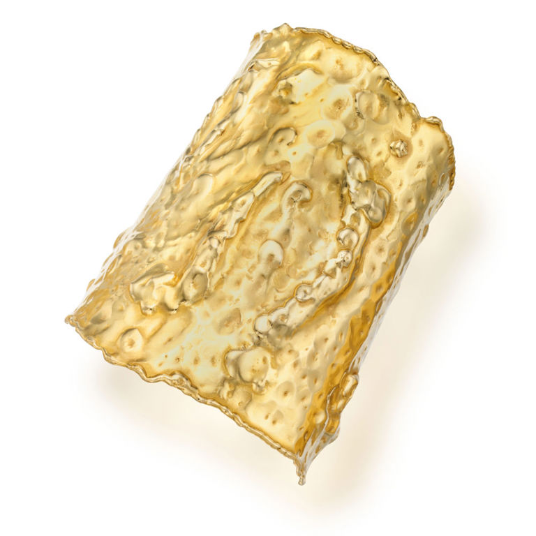 Yellow Gold Cuff Bracelet