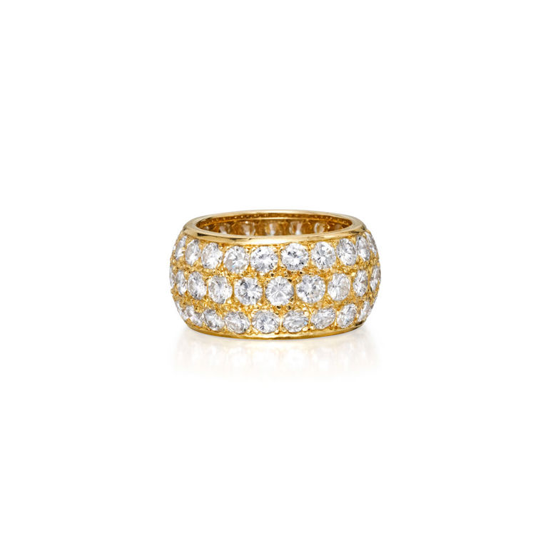 18k Yellow Gold Diamond Ring