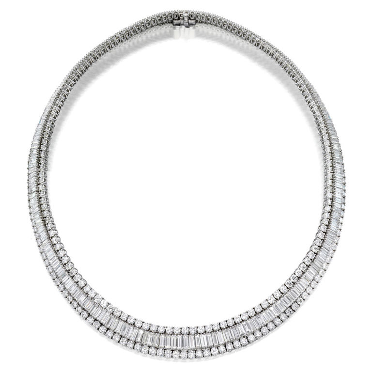 Platinum Diamond Necklace