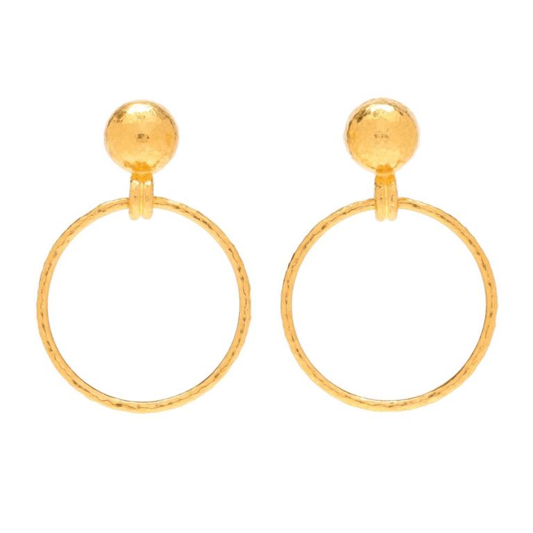 Gold Hoop Earrings