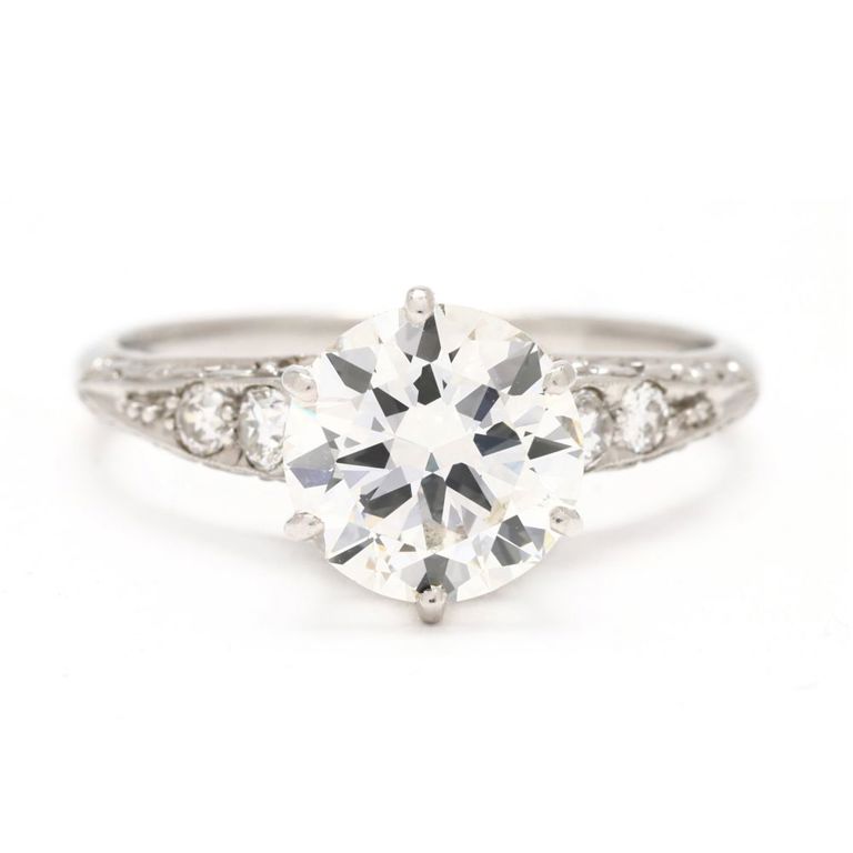 Platinum Diamond Ring