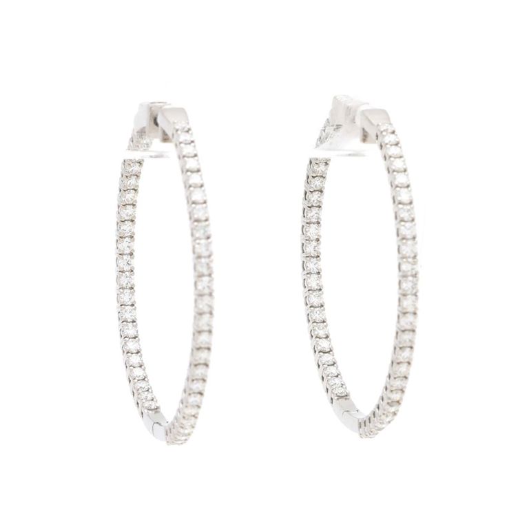 Platinum Diamond Earrings