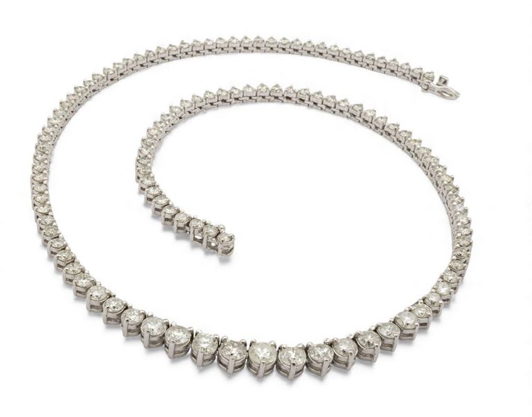 14k Gold Diamond Necklace