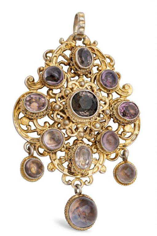 Silver Amethyst Pendant