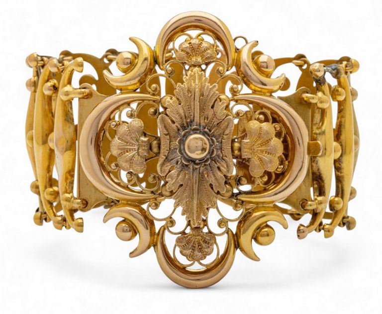 14k Yellow Gold Link Bracelet