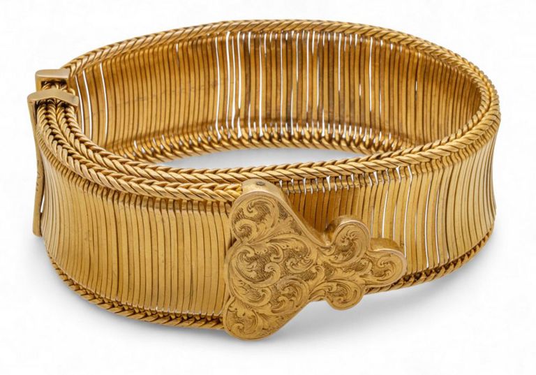 Gold Slide Bracelet