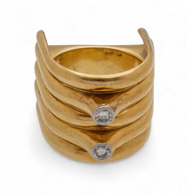 18k Gold Diamond Ring