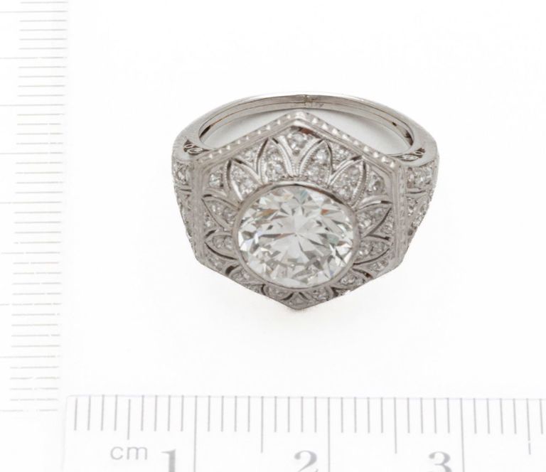 Platinum Diamond Ring