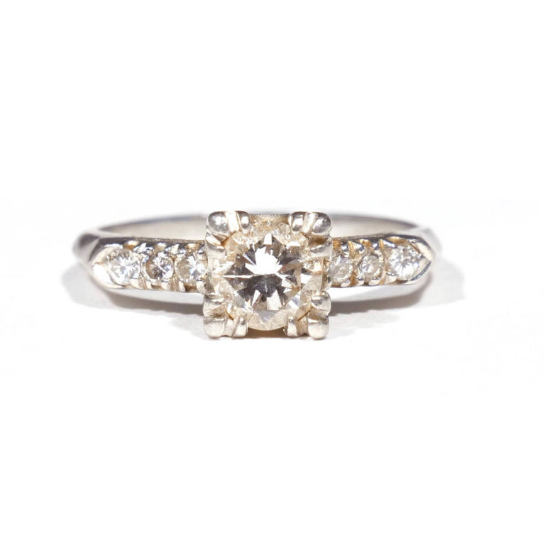Platinum Diamond Ring