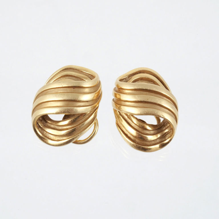 18k Gold Earrings