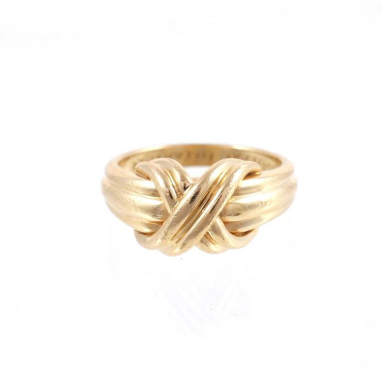 18k Gold Knot Ring